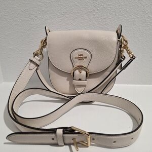 Coach Ivory Leather Crossbody Bag